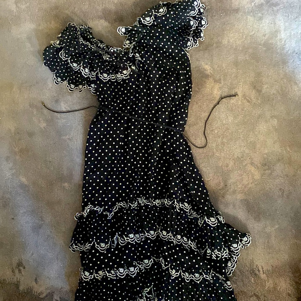 Zimmerman Off Shoulder Polka Dot Beach Dress. Size 1. Gently worn.